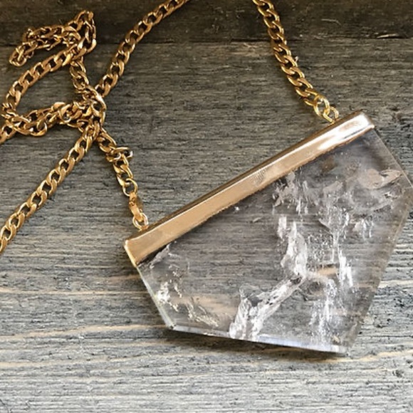 BCP Jewelry Jewelry - Large Quartz Necklace